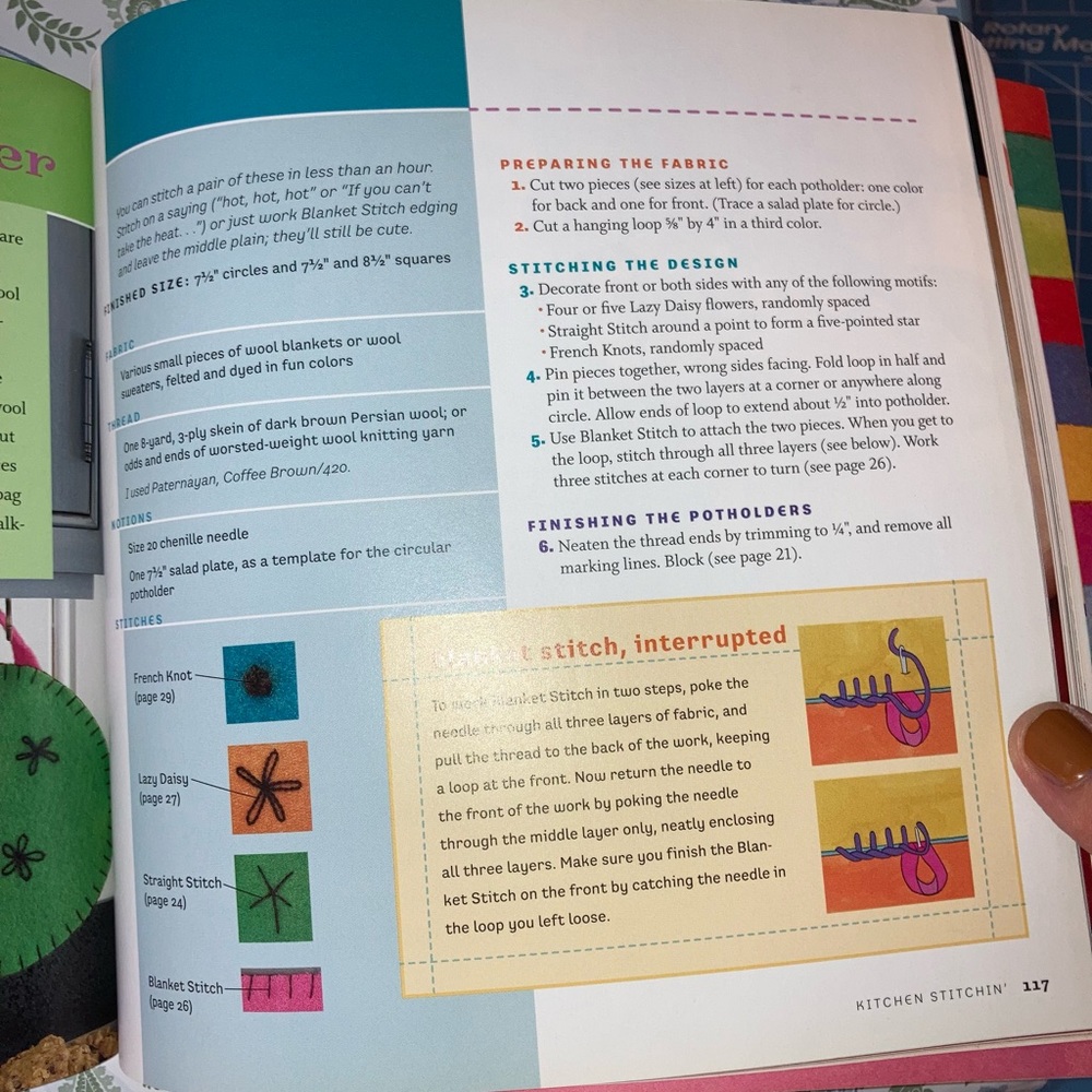Colorful Stitchery Book - Picture 3 of 4